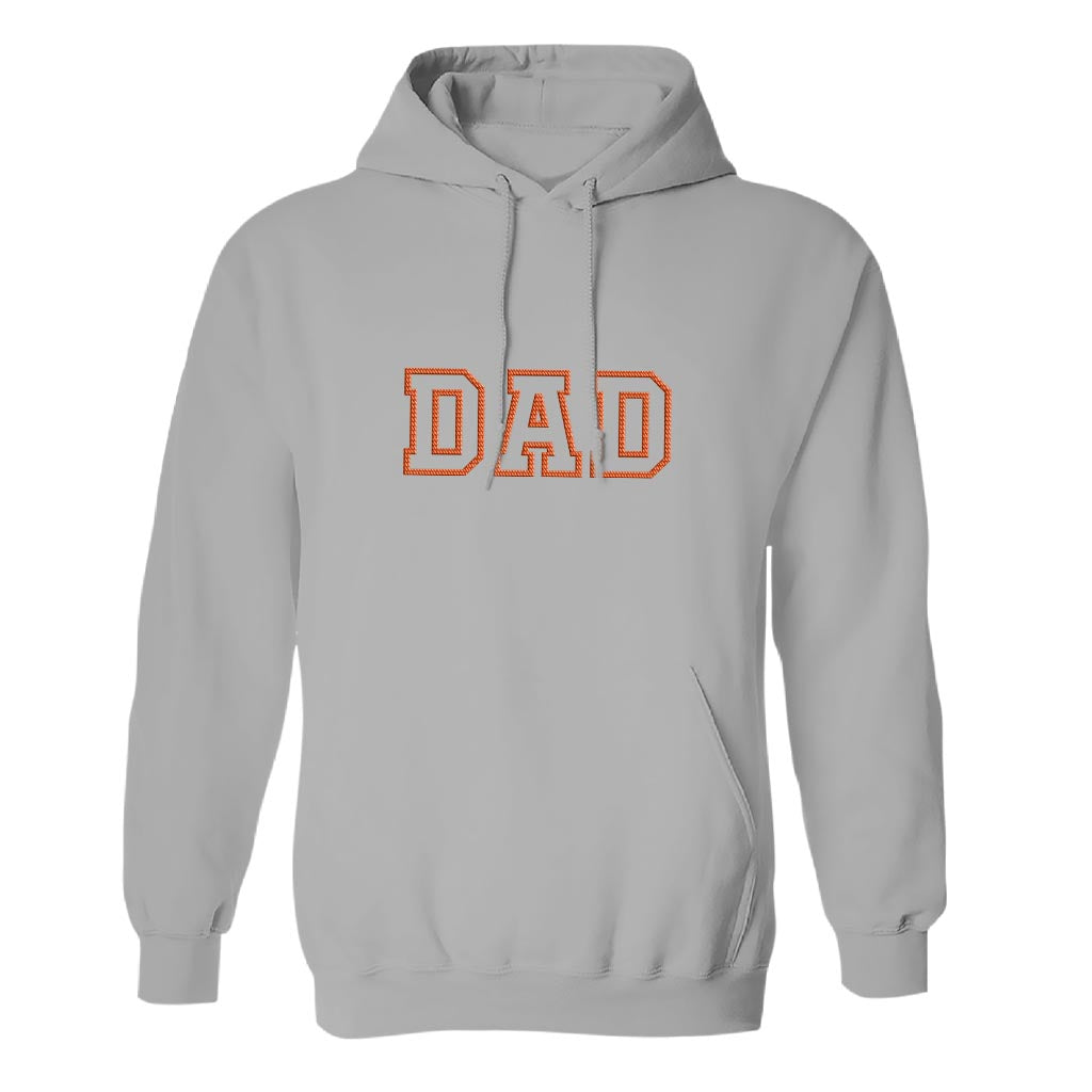 Sweat à capuche brodé personnalisé avec nom - Nom personnalisé pour papa