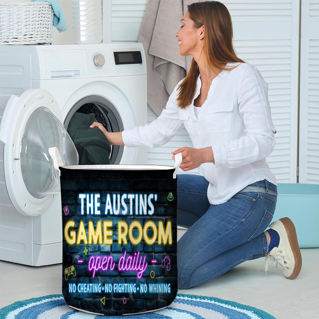 Game Room - Personalized Video Game Storage Basket
