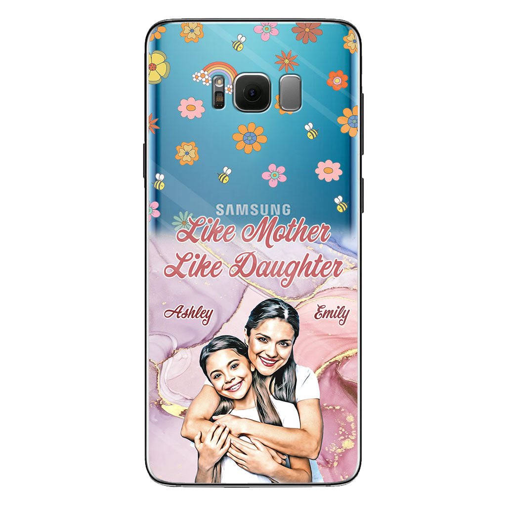 Best Mama Ever - Personalized Mother Clear Phone Case