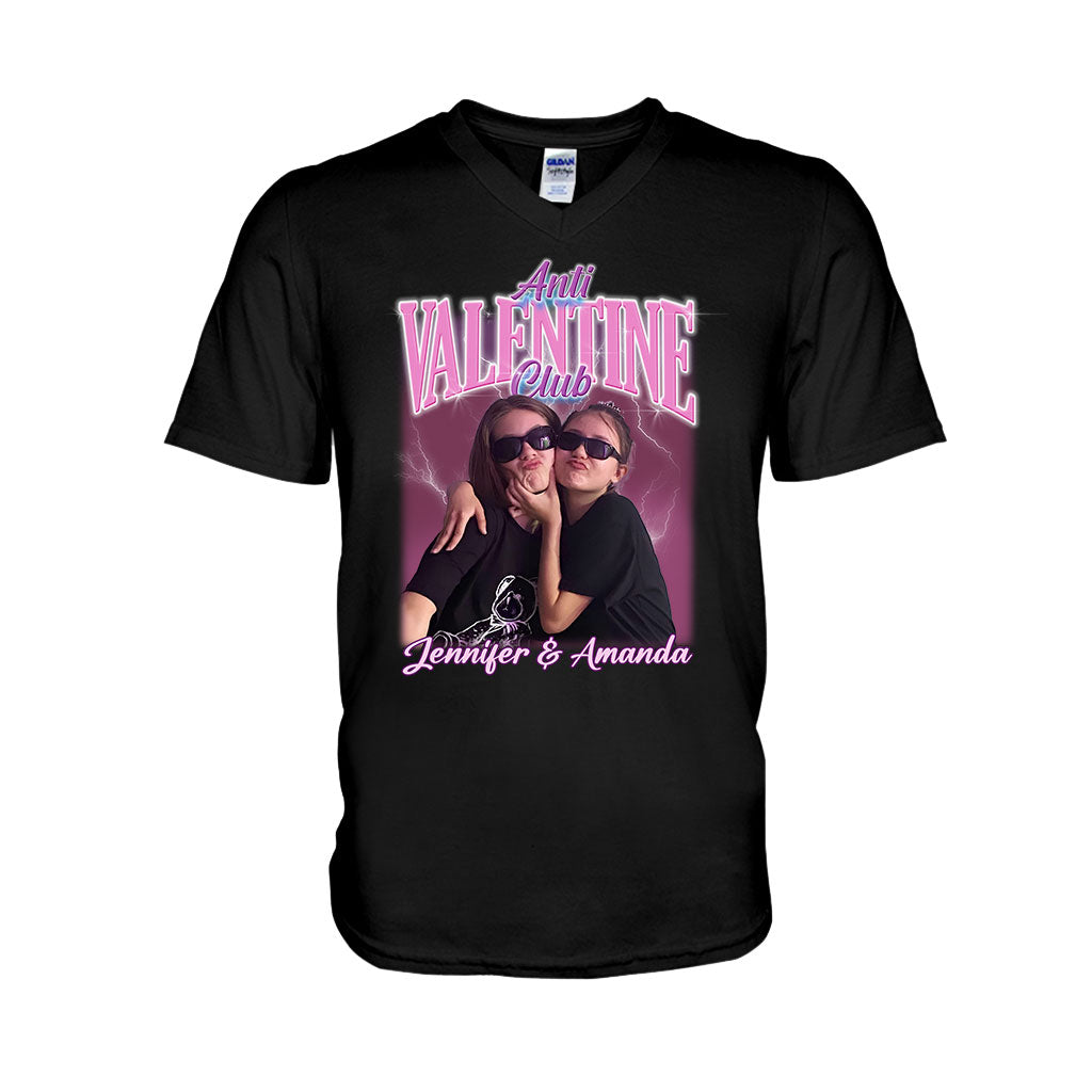 Club Anti-Saint-Valentin - T-shirt et sweat à capuche personnalisés pour meilleure amie