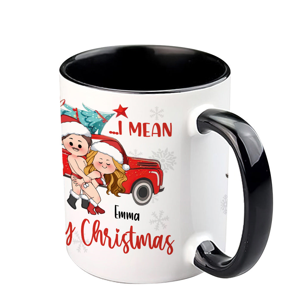 « Joyeux Noël ! » - Mug personnalisé pour couple