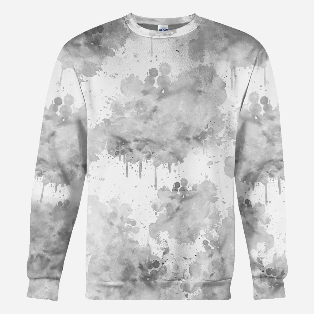 Couple aquarelle - T-shirt personnalisé pour couple