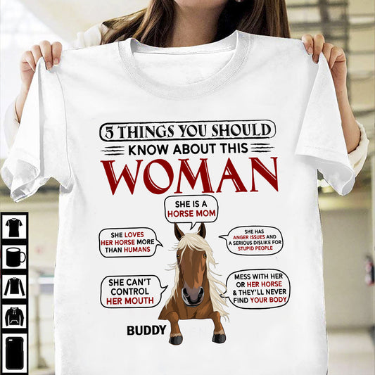 Maman de cheval - T-shirt et sweat à capuche personnalisés pour chevaux