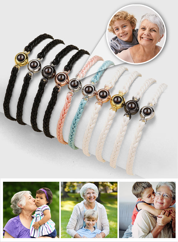 Sweetheart - Personalized Grandson Projection Bracelet