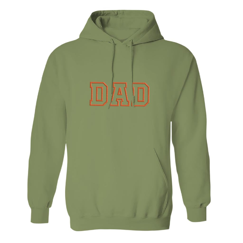 Sweat à capuche brodé personnalisé avec nom - Nom personnalisé pour papa