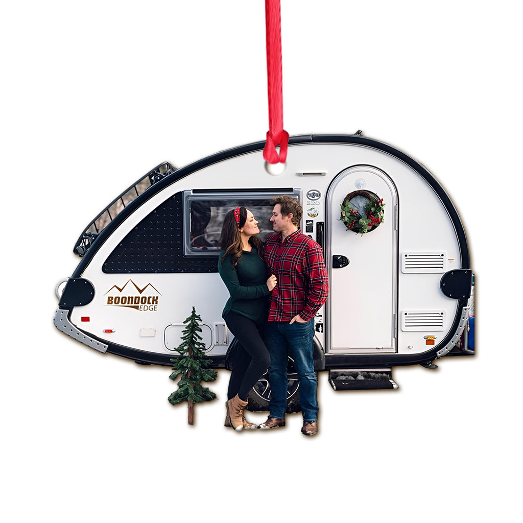 J'adore le camping - Ornement de camping personnalisé