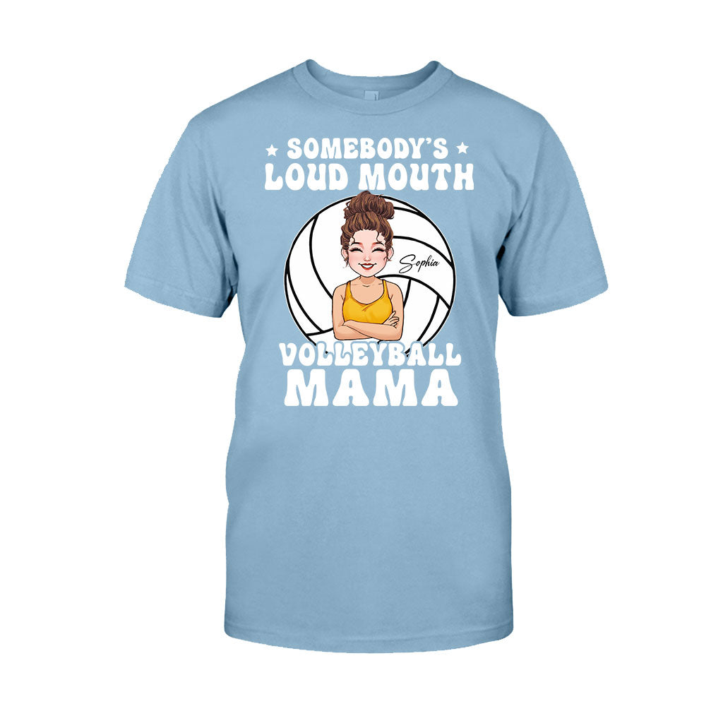 Maman Volleyballeuse à la Grande Gueule - T-shirt et sweat à capuche de volley-ball personnalisés