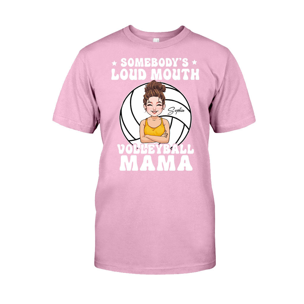 Maman Volleyballeuse à la Grande Gueule - T-shirt et sweat à capuche de volley-ball personnalisés