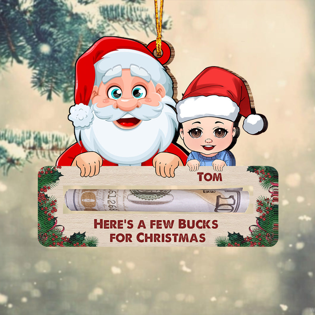 Totally On The Nice List - Personalized Kid Ornament