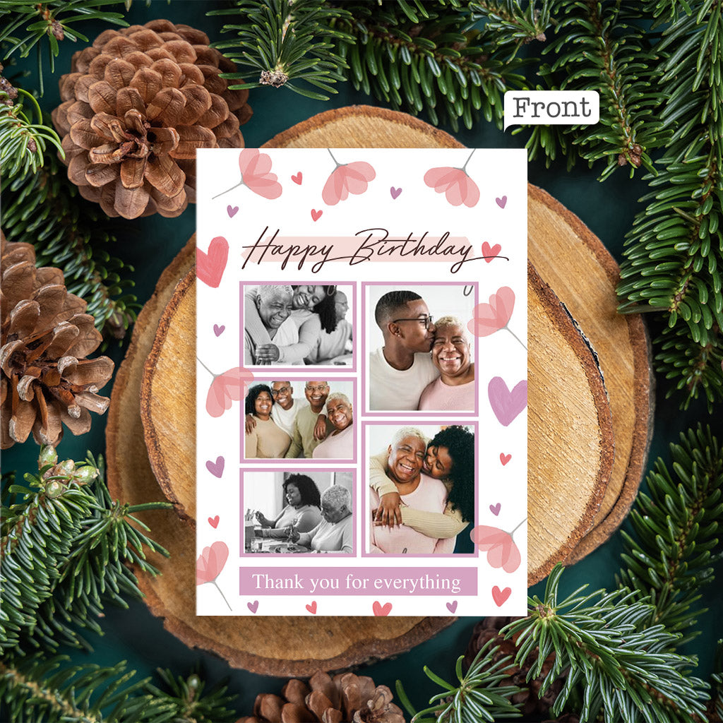 Any Message - Personalized QR Greeting Card