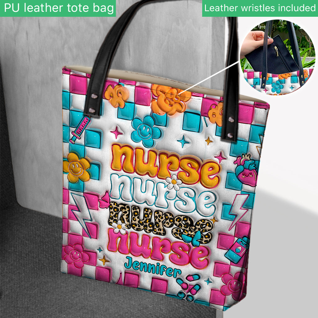 Nurse Life - Personalized Nurse Tote Bag