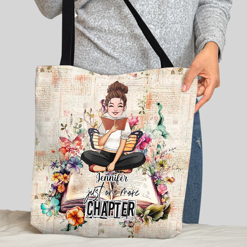 Juste un chapitre de plus - Sac fourre-tout personnalisé pour livres