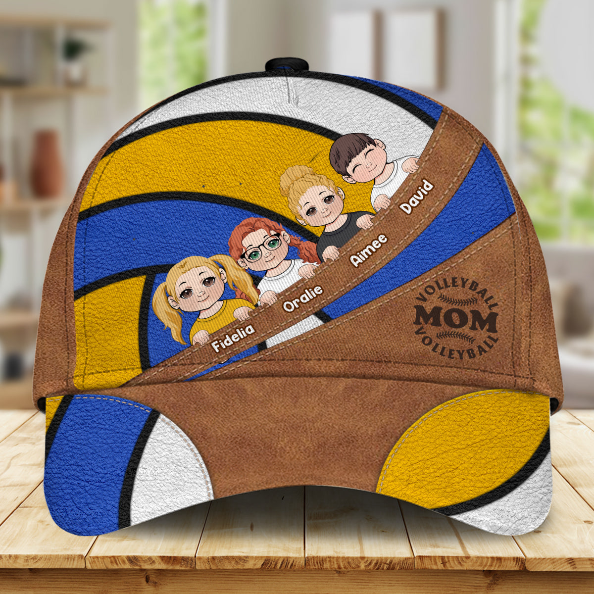Maman de volley-ball - Casquette de volley-ball classique personnalisée