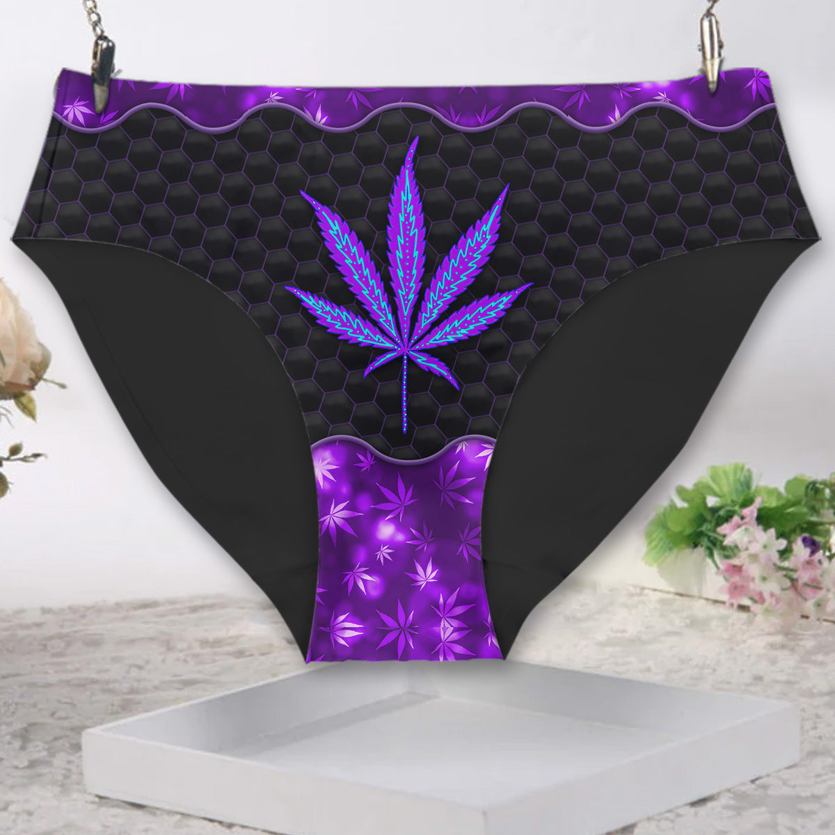 Just Hit It - Culottes pour femmes à l'effigie de cannabis