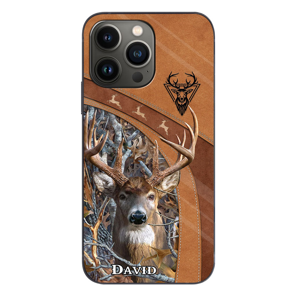 La vie est plus belle dans les bois - Coque de téléphone personnalisée pour la chasse
