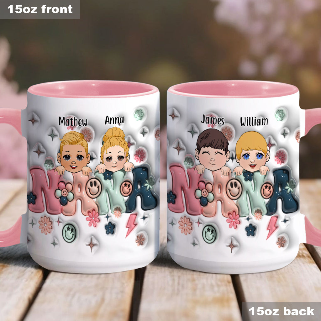 Meilleure grand-mère/mamie/mémé du monde - Cadeau pour grand-mère - Mug personnalisé
