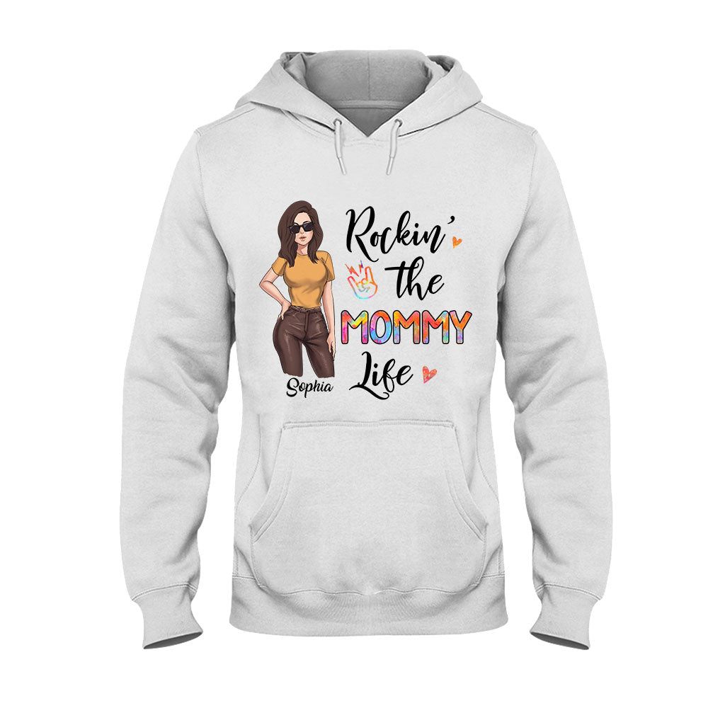Rockin' The Nana Life - Gift for grandma, mom - Personalized T-shirt And Hoodie