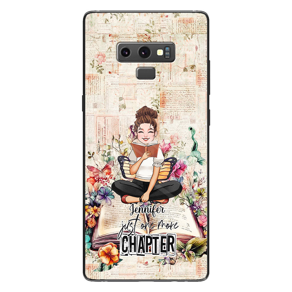 Juste un chapitre de plus - Étui de téléphone personnalisé en forme de livre