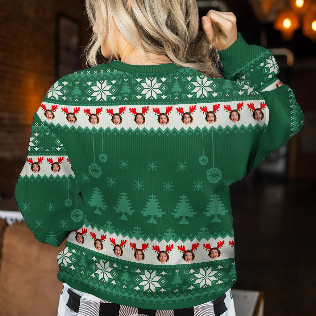 This Is My Ugly Sweater - Personalized Christmas Ugly Sweater