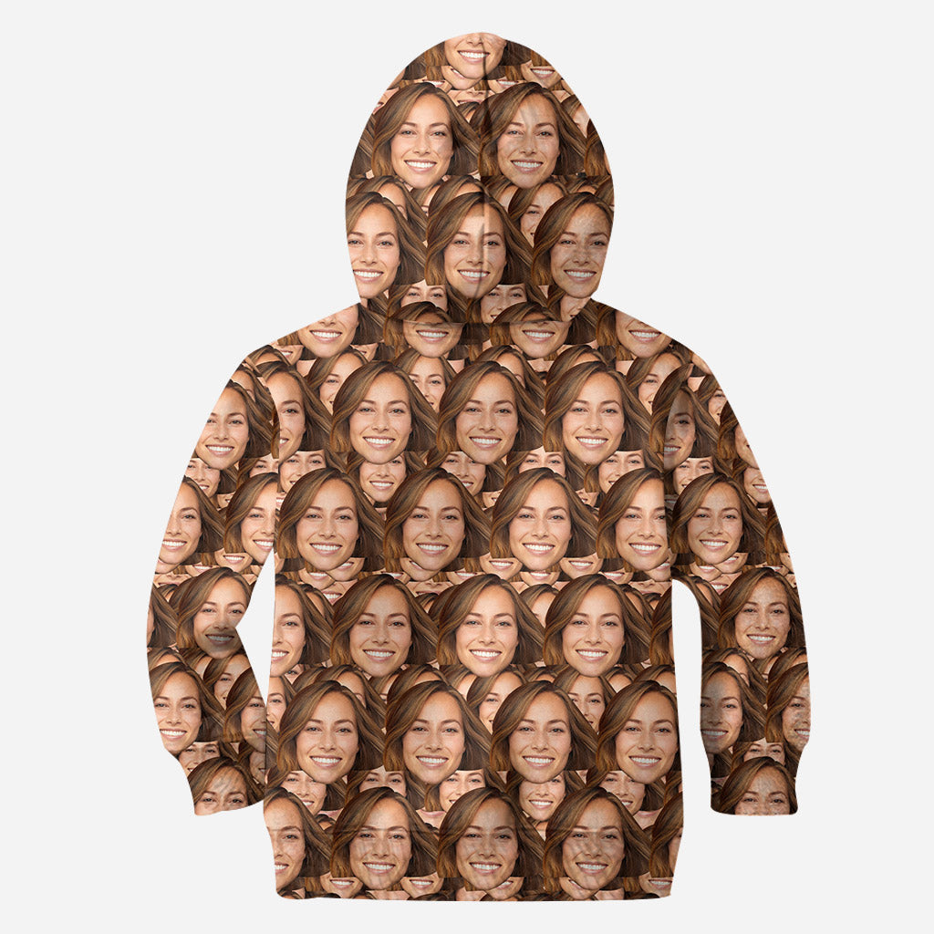 Motif facial personnalisé - Chemise personnalisée intégrale