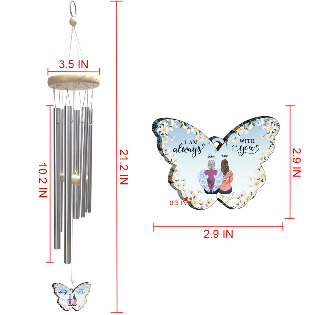 I'm Always With You - Personalized Memorial Wind Chime