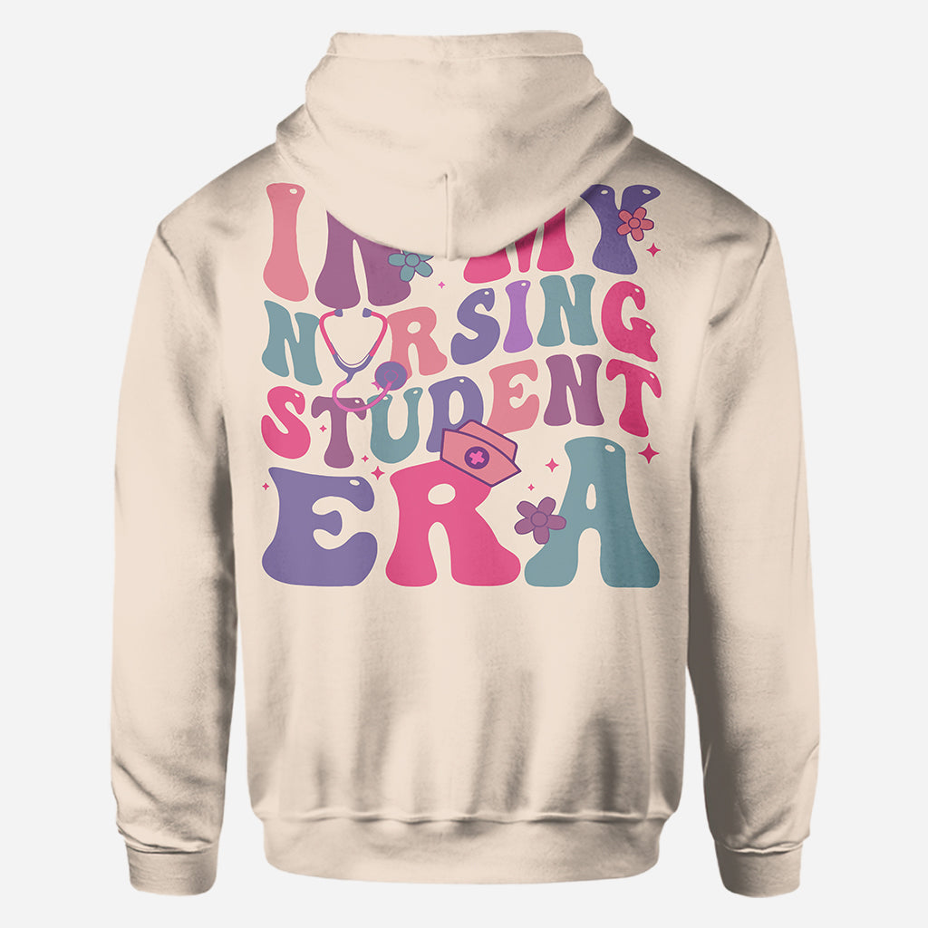 À l'époque où j'étais étudiante en soins infirmiers - Chemise personnalisée intégrale pour infirmière