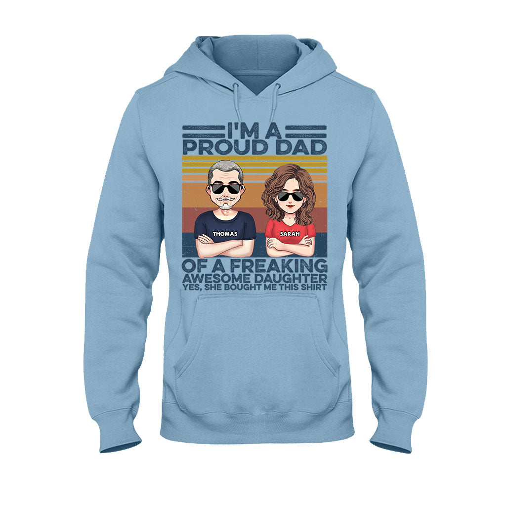 Tel père, tel fils - Cadeau pour papa - T-shirt et sweat à capuche personnalisés