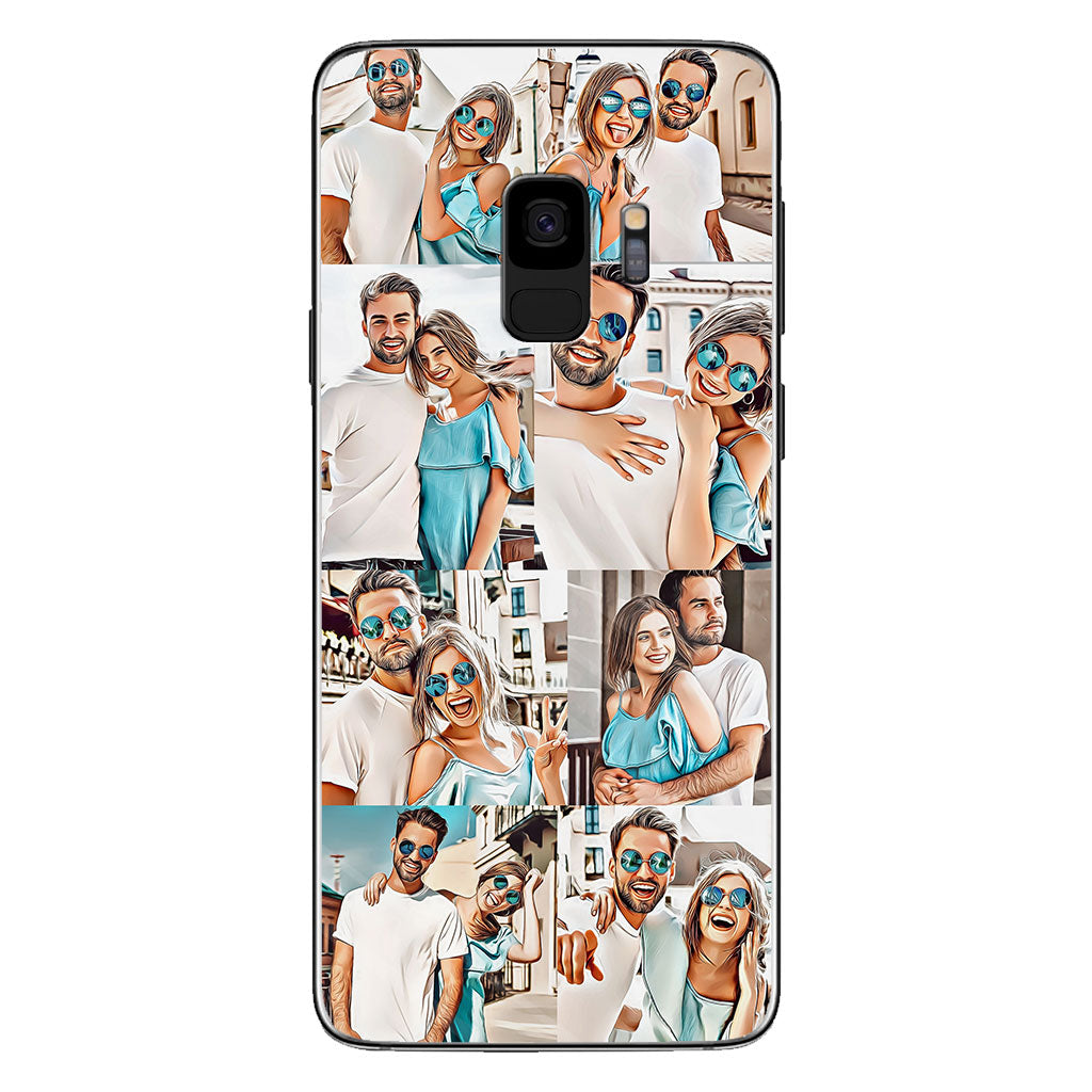 Cartoonize Photos Collage - gift for boyfriend, girlfriend, husband, wife - Personalized Phone Case