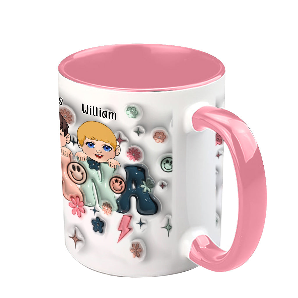 Meilleure grand-mère/mamie/mémé du monde - Cadeau pour grand-mère - Mug personnalisé