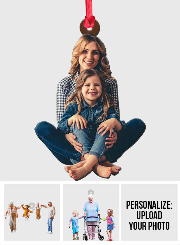 J'aime ma famille - Ornement familial personnalisé