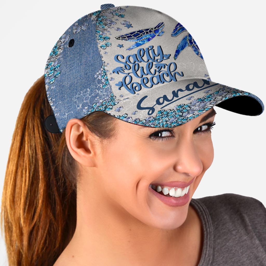 Turtle Bling - Personalized Turtle Classic Cap