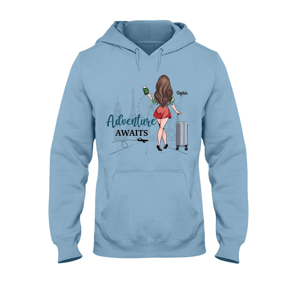 Alors, l'aventure ! – Cadeau de voyage pour maman, fille, petite-fille, épouse, petite amie, amie – T-shirt et sweat à capuche personnalisés