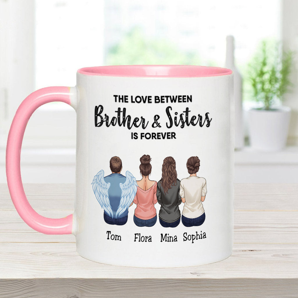 La famille, c'est pour toujours - Mug personnalisé « Famille pour toujours »