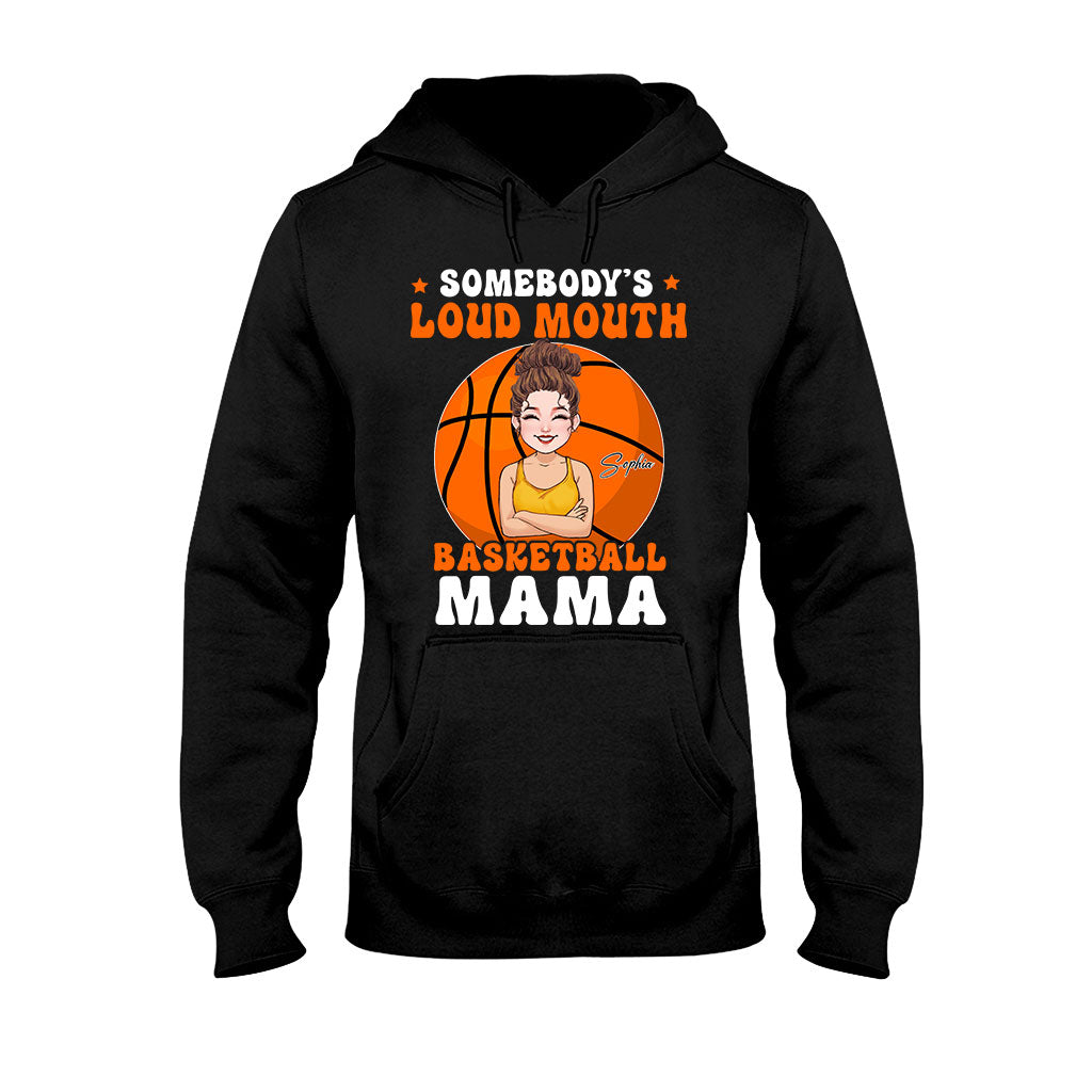 Maman basketteuse à la langue bien pendue - T-shirt et sweat à capuche de basketteur personnalisés