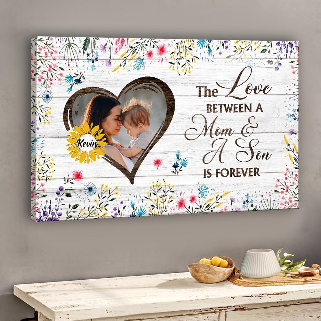 Si les mamans étaient des fleurs - Toile et affiche personnalisées pour maman