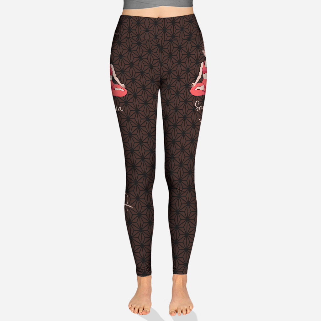 Namaste - Leggings de yoga personnalisés
