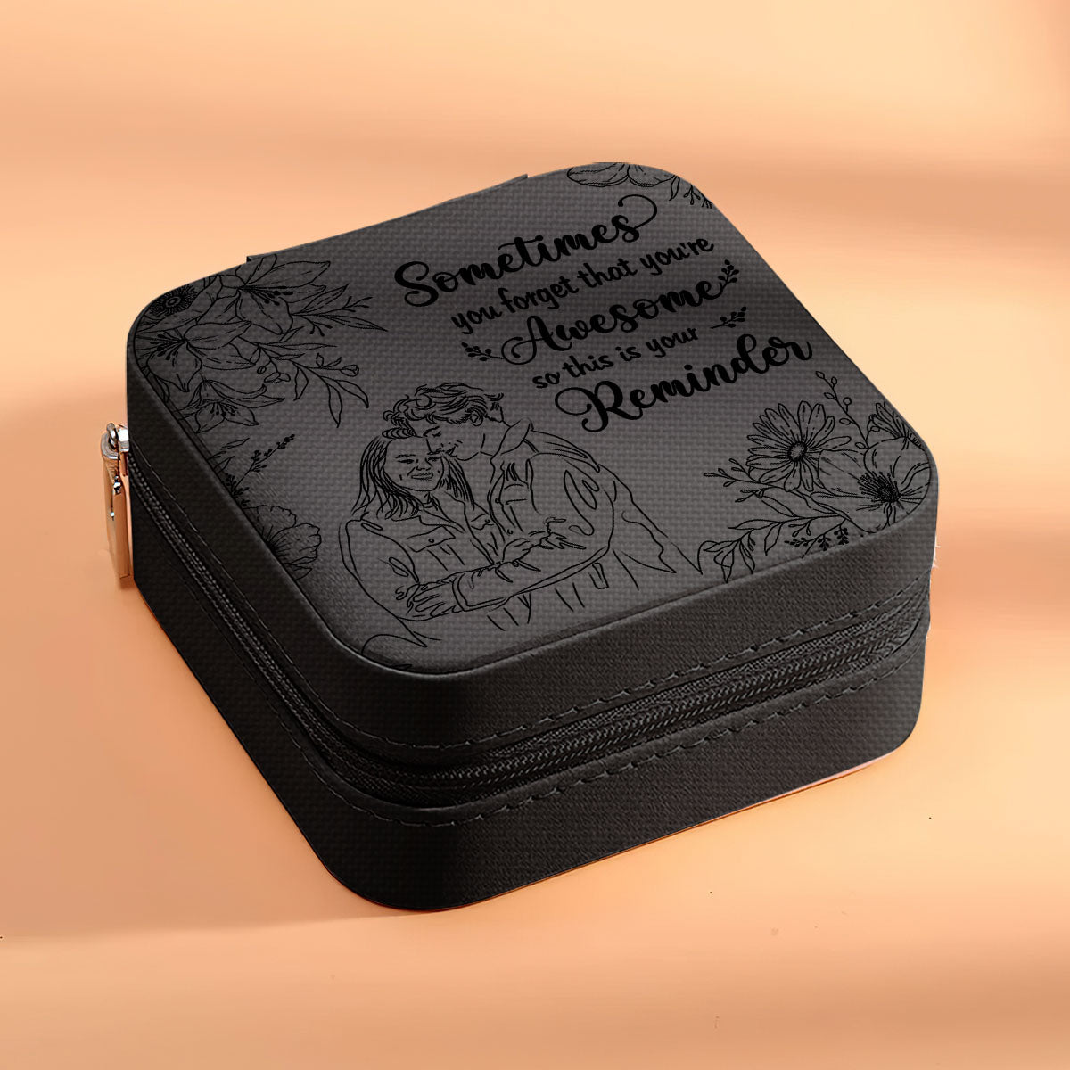 Vous êtes génial·e·s - Boîte à bijoux personnalisée pour couple