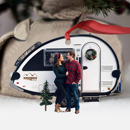 J'adore le camping - Ornement de camping personnalisé