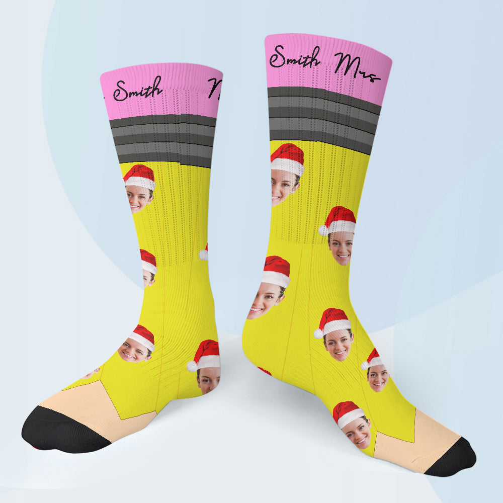Vie d'enseignant - Chaussettes personnalisées pour enseignants