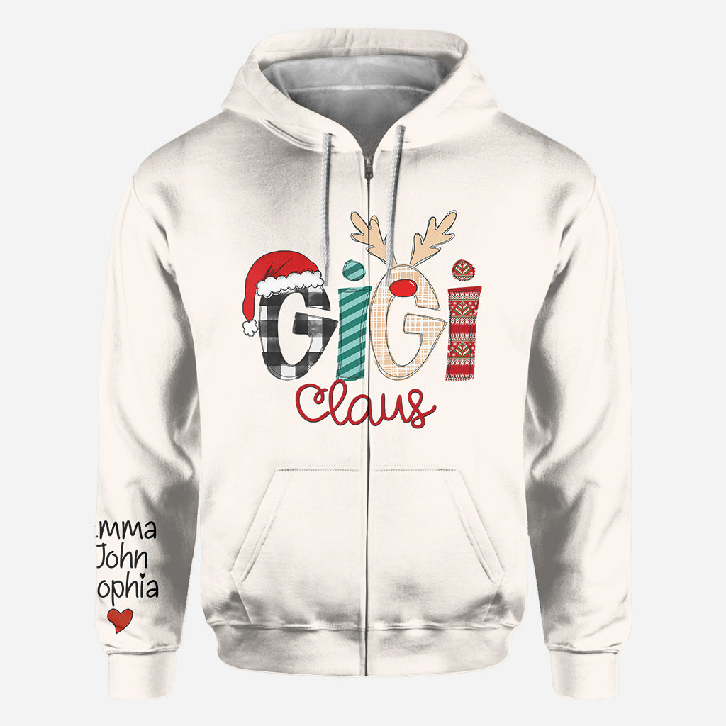 T-shirt personnalisé Gigi Claus - Grand-mère