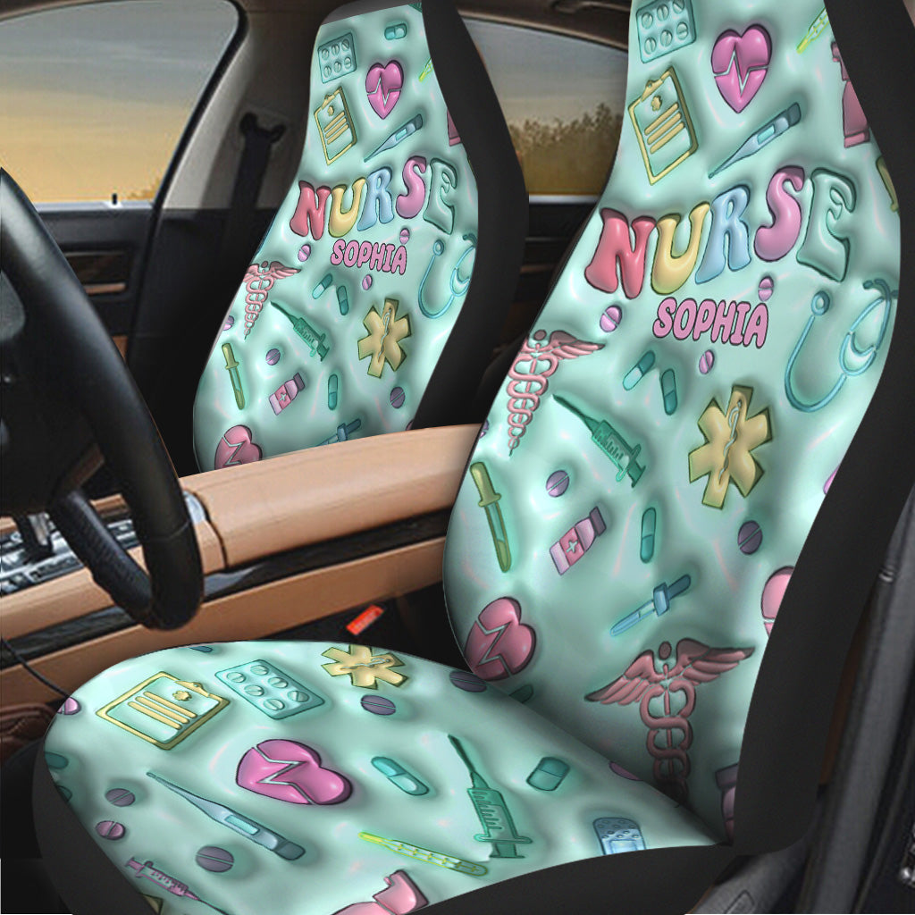 Nurse Life - Housses de siège personnalisées pour infirmières