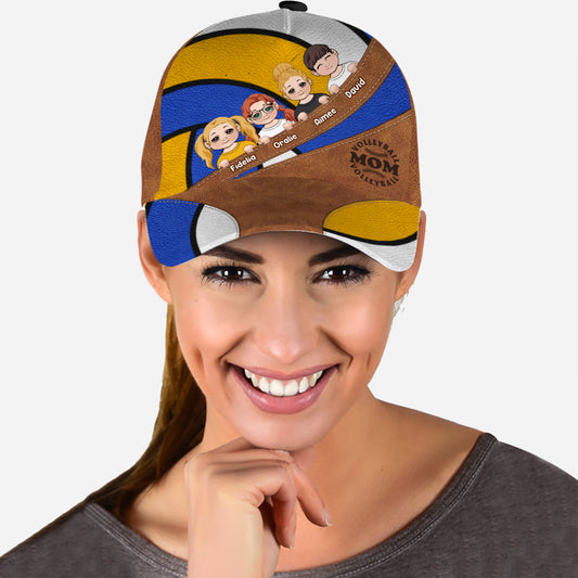 Maman de volley-ball - Casquette de volley-ball classique personnalisée