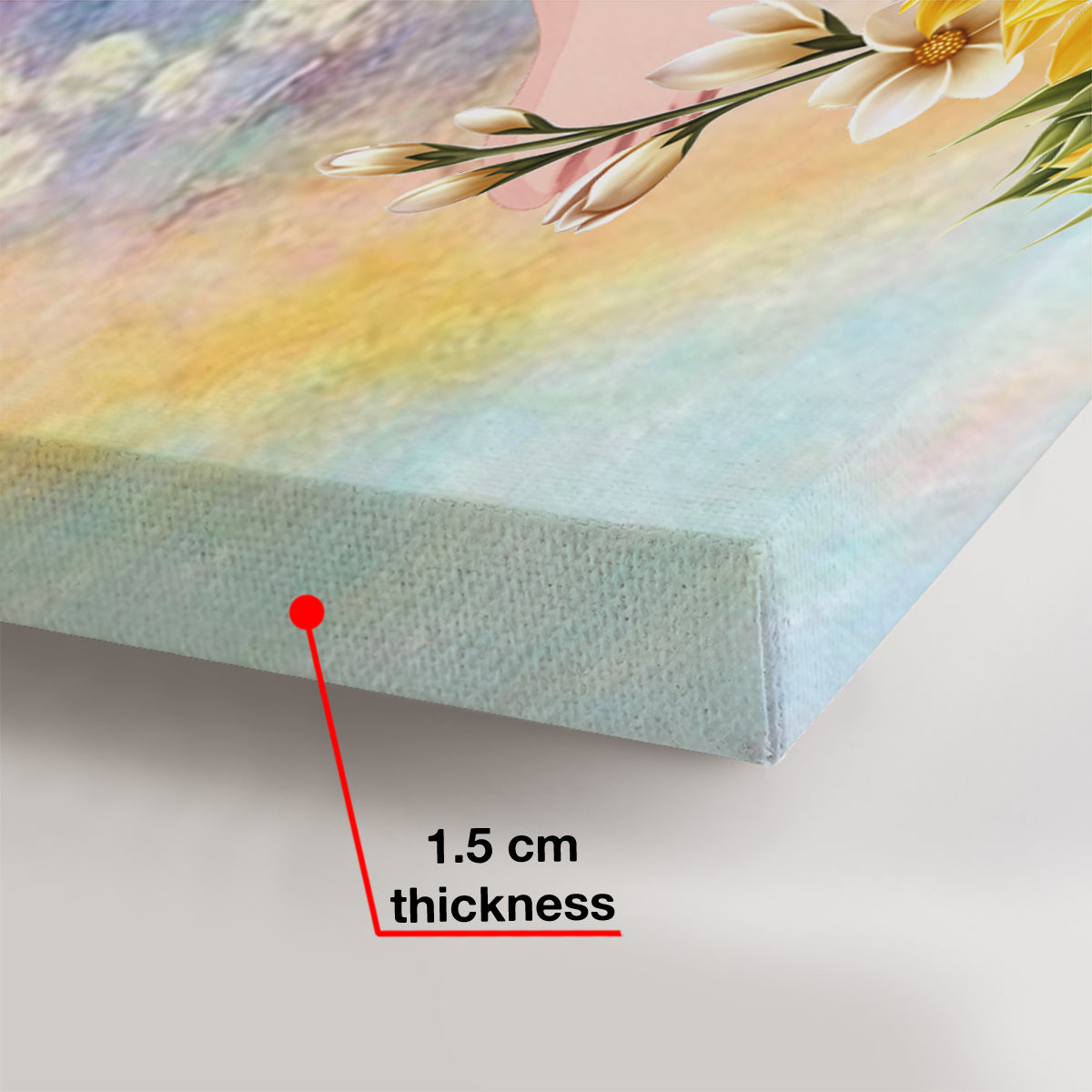 Je sais, je vois, je parle, j'aime, je fais, je sens, je suis - Toile et affiche de yoga personnalisées