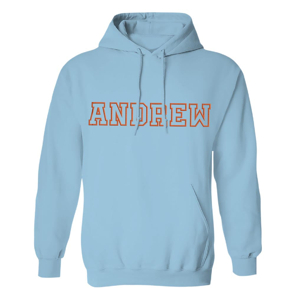 Sweat à capuche brodé personnalisé avec nom - Fils