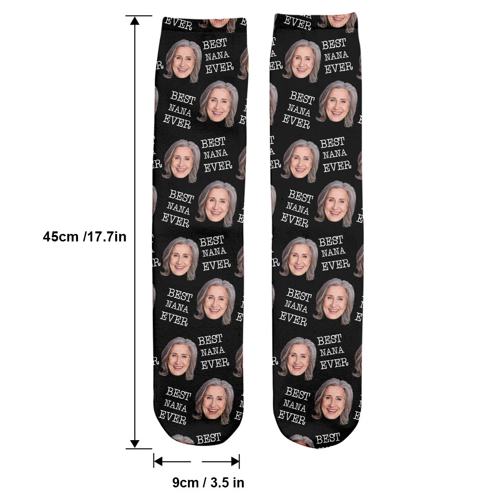 Chaussettes personnalisées pour grand-mère