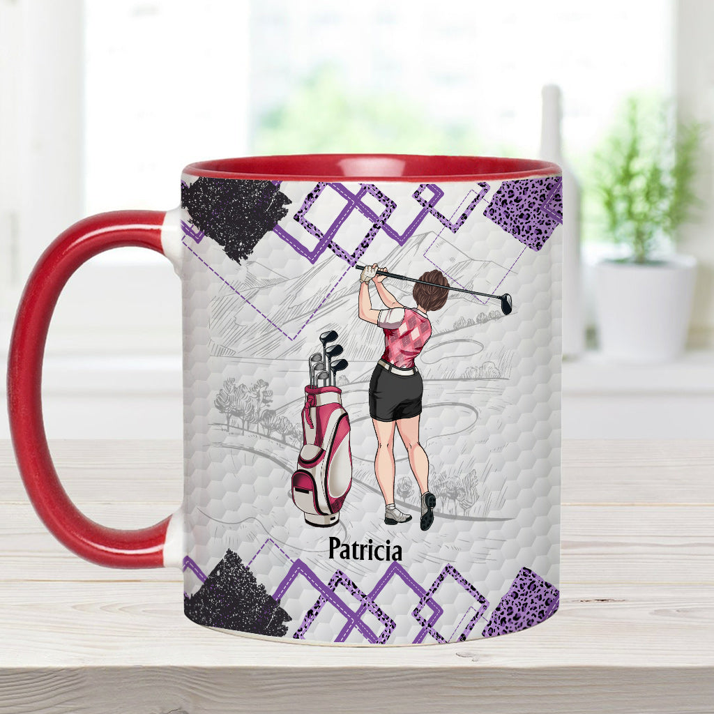 Cours de golf - Cadeau de golf pour elle, petite amie, épouse, fille - Mug personnalisé