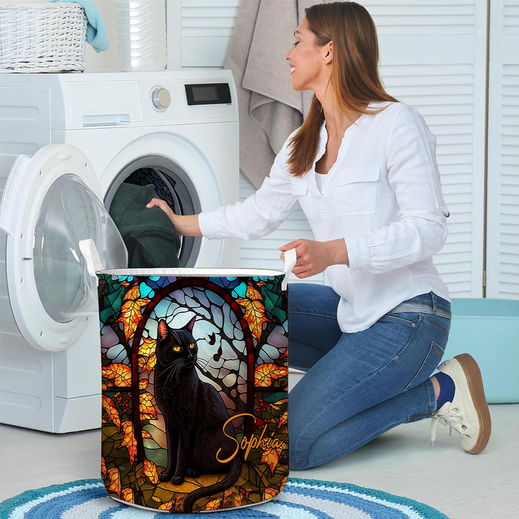 Panier de rangement personnalisé Chat Noir