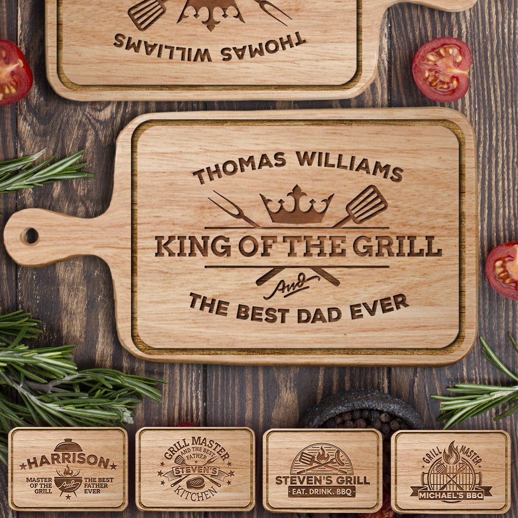 Dad Cutting Board - Gift for dad - Personalized Cutting Board