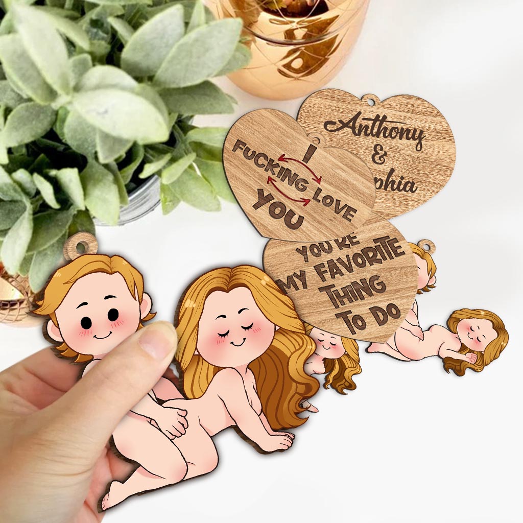 Je t'aime - Guirlande personnalisée pour couple