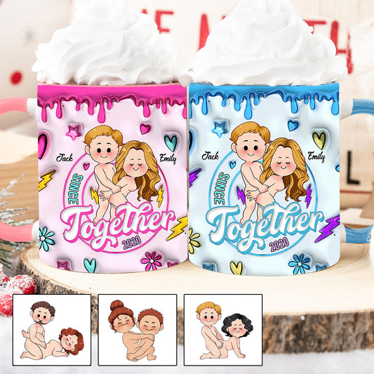 Ensemble depuis - Mug personnalisé pour couples